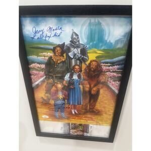 Wizard Of Oz - Cast Members Autographed Art